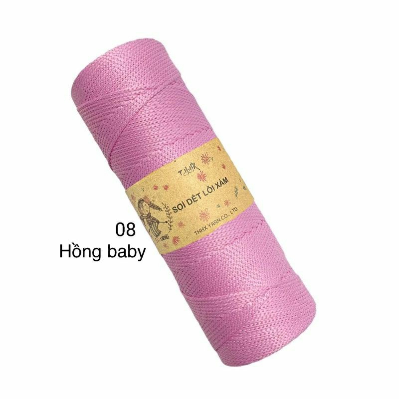 เส้นด้ายสิ่งทอแกนสีเทา 130gr (1 ถึง 50)