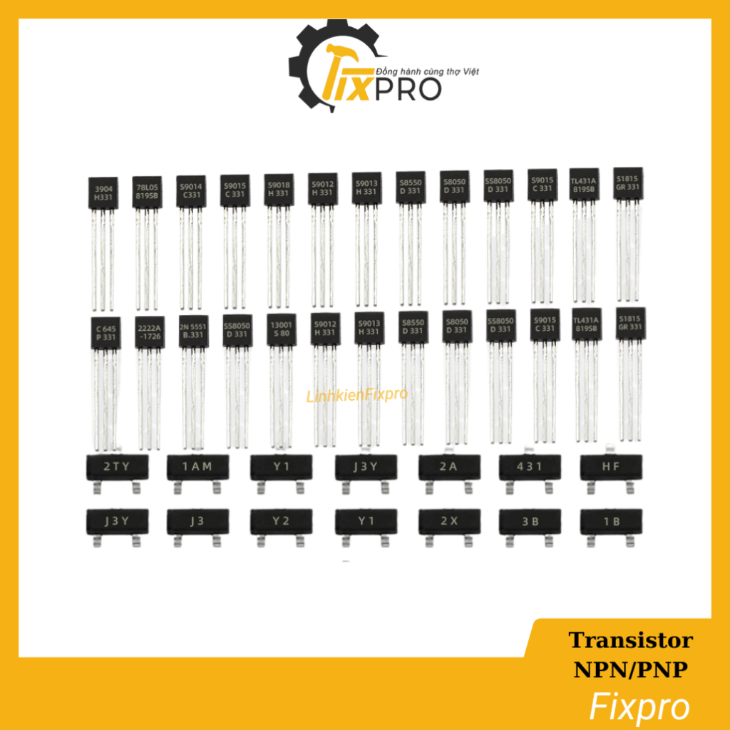S9013 S9014 S9015 S9018 SS8050 SS8550 S8050 S8550 C1815 78L05 BT131 MCR100 NPN/PNP SOT-23/TO-92 (10c