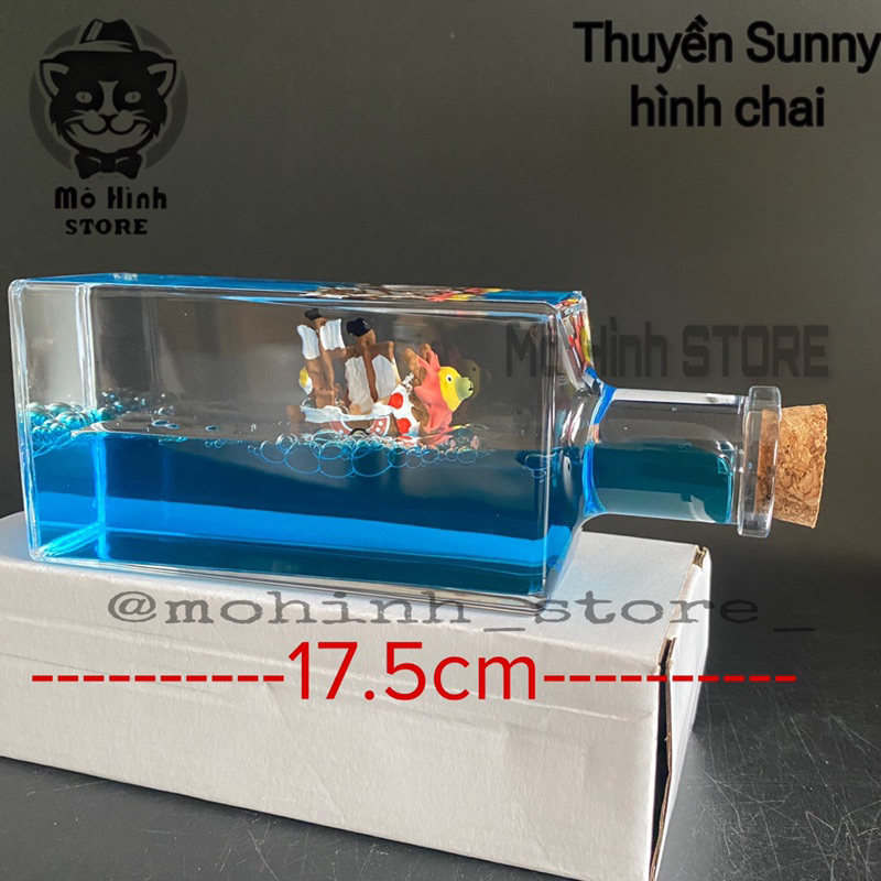 One Piece Model Immortal Boat Thousand Sunny 17.5 cm Long - Figure One Piece - Full Box