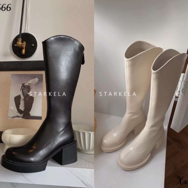 Kela Pillow Boot หนังแท้ Soft Fullbox Premium