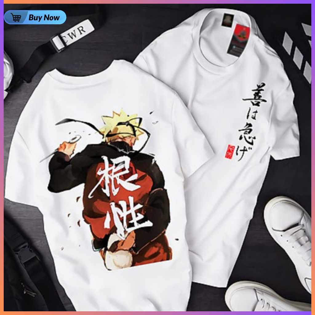 Naruto Anime T-Shirt, Naruto Anime T-Shirt, Uchiha Itachi Cool Print, 4-Way Stretch cotton