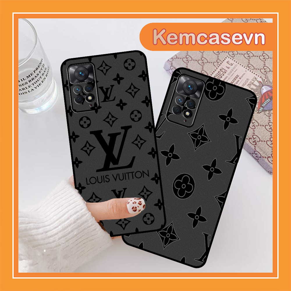 Xiaomi Redmi Note 11 - เคส Redmi Note 11 Pro - เคส Redmi Note 11 Pro+ พร้อมพิมพ์สีดําและสีเทา สวยและ