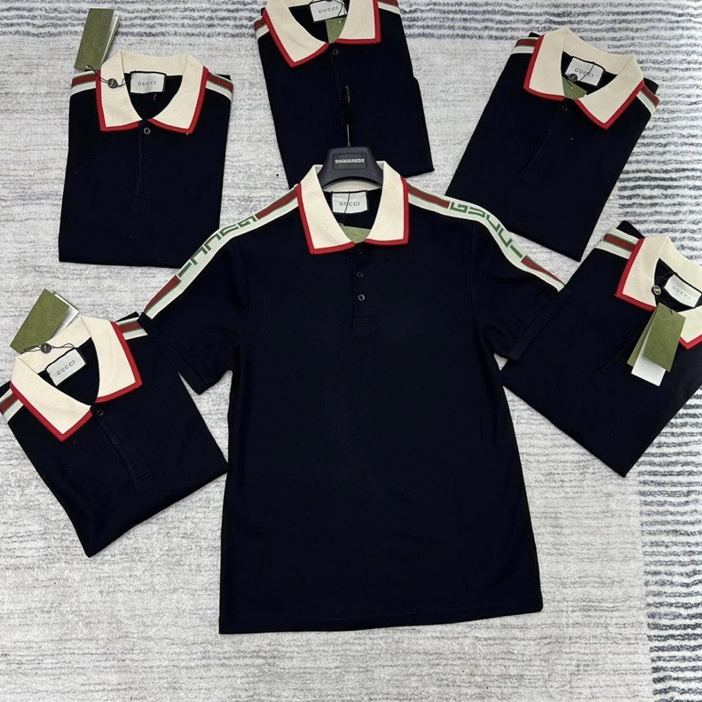 เสื้อยืดผู้ชายรุ่นใหม่แฟชั่นระดับไฮเอนด์และการผสมผสานที่หรูหราที่โดดเด่น