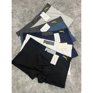 ชุดชั้นในชาย [COMBO 5C] กางเกงบ็อกเซอร์ผู้ชาย Pu cold elastic breathable ชุดยืด 4 ทิศทาง 5 สี