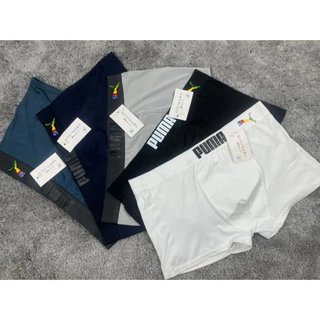 ชุดชั้นในชาย [COMBO 5C] กางเกงบ็อกเซอร์ผู้ชาย Pu cold elastic breathable ชุดยืด 4 ทิศทาง 5 สี