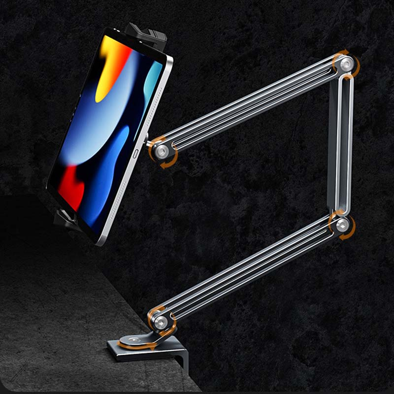 Arm iPad ขาตั้งแท็บเล็ตแบบปรับได้ได้อย่างอิสระ P67 Plus