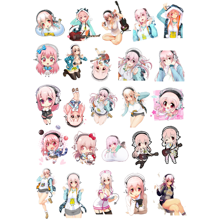สติ๊กเกอร์ super sonico super sonico Sticker