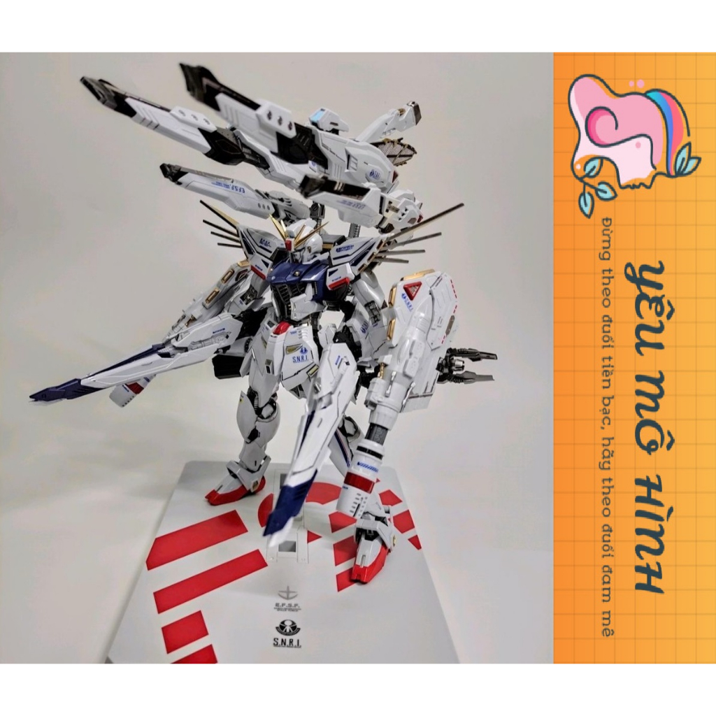Gundam MG F91 Ver Metal Build + MSV Option Set พร ้ อมจอแสดงผลฐานของขวัญและรูปลอกน ้ ํา