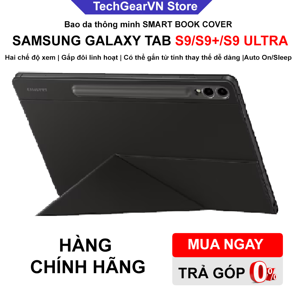 [Galaxy Tab S9 ] Samsung Galaxy Tab S9 / S9 Ultra Smart Book Cover Leather Case - สินค ้ าของแท ้