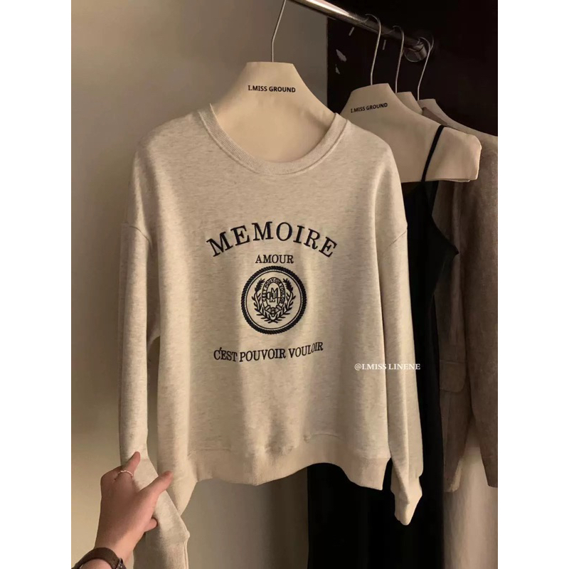 สิ่งของของฉัน เสื้อสเวตเตอร์ปักลาย _ ก30357