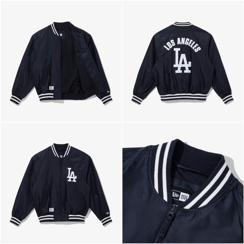 [GENUINE] New ERA x MLB Los Angeles LA Jacket 13546436 * เครื่องบินทิ้งระเบิดของแท้ MLB STADIUM JK31
