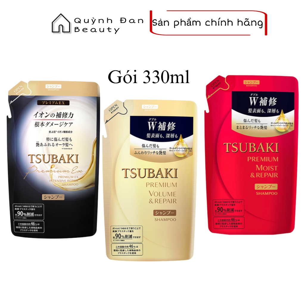 Premium Repair Tsubaki Hair Loss Recovery Shampoo Pack 330มล