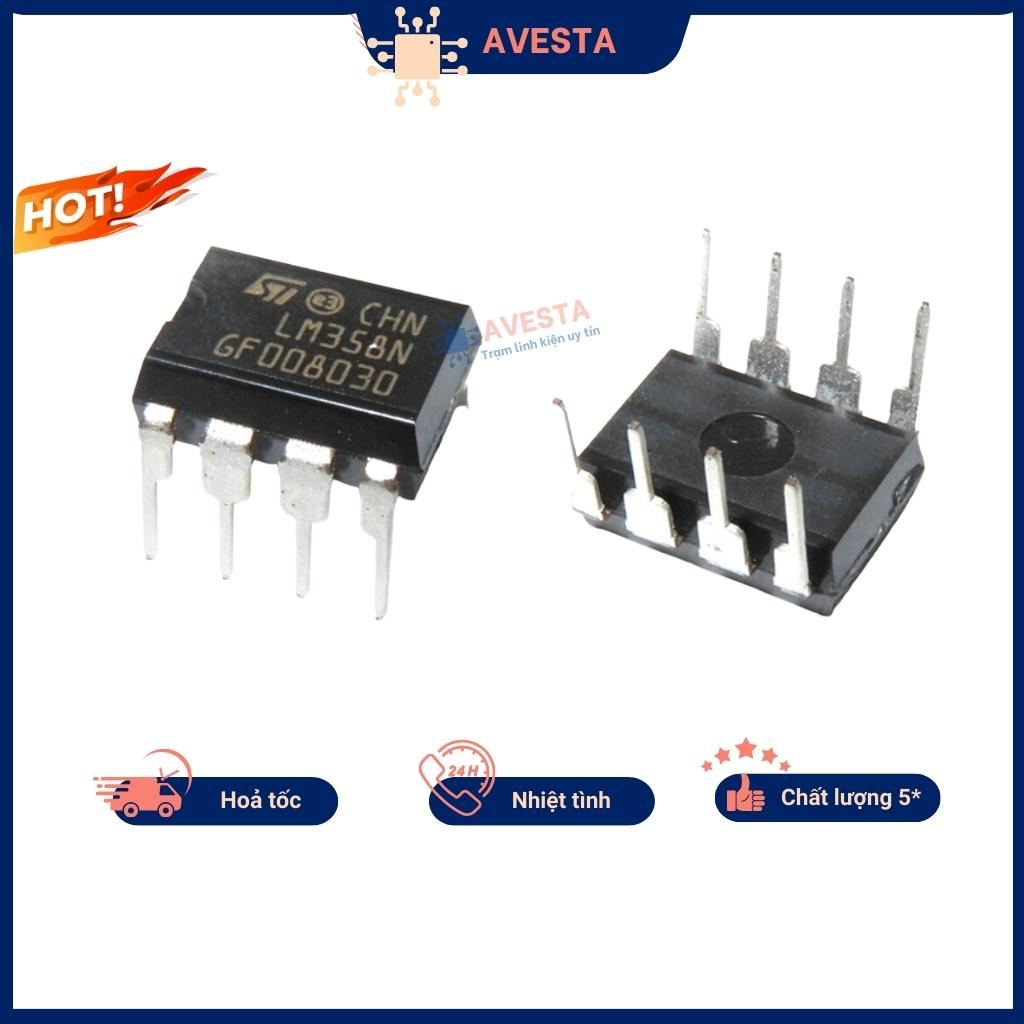 Lm358 LM358DR Aveta IC เปรียบเทียบคุณภาพดี