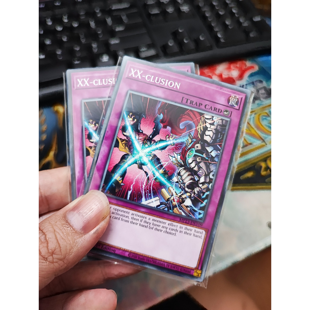 [Yugioh Funny Shop] การ์ดสํารวจ XX-cusion 1 ใบ - MP23-EN109 - ฉบับทั่วไป 1