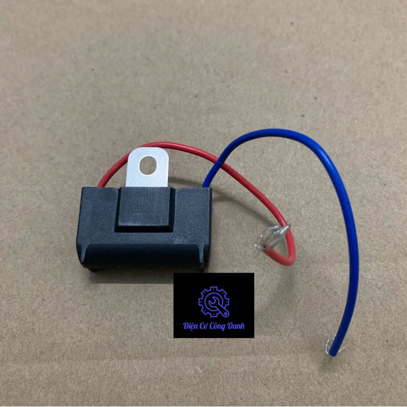 CBB61 2uf ตัวเก็บประจุพลาสติกสําหรับติดตั้งพัดลม