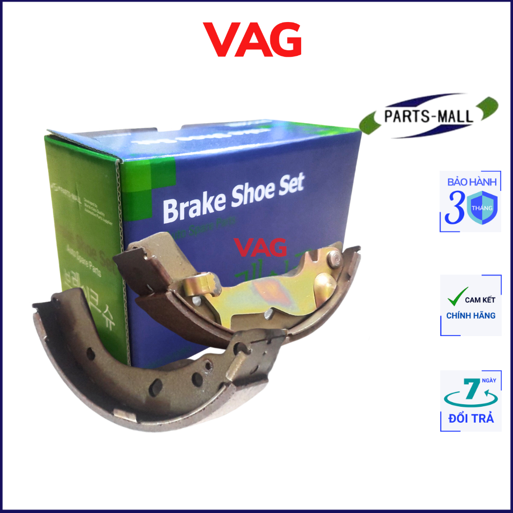 ผ้าเบรคหลังสําหรับ Hyundai I10 Grand 1.0, 1.2- ผ้าเบรคหลัง i10 (2013-2022)| อะไหล่แท้ Mall PMC KOREA