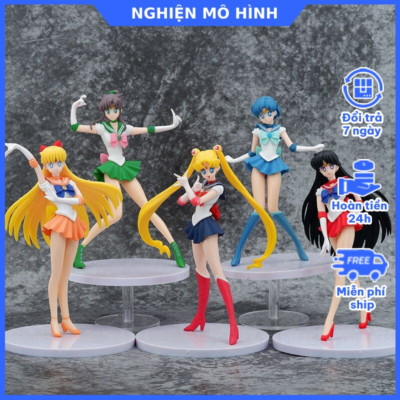 Usagi Ami Rei Makoto Minako Mamoru Setsuna Michiru Haruka Hotaru เซเลอร์มูน