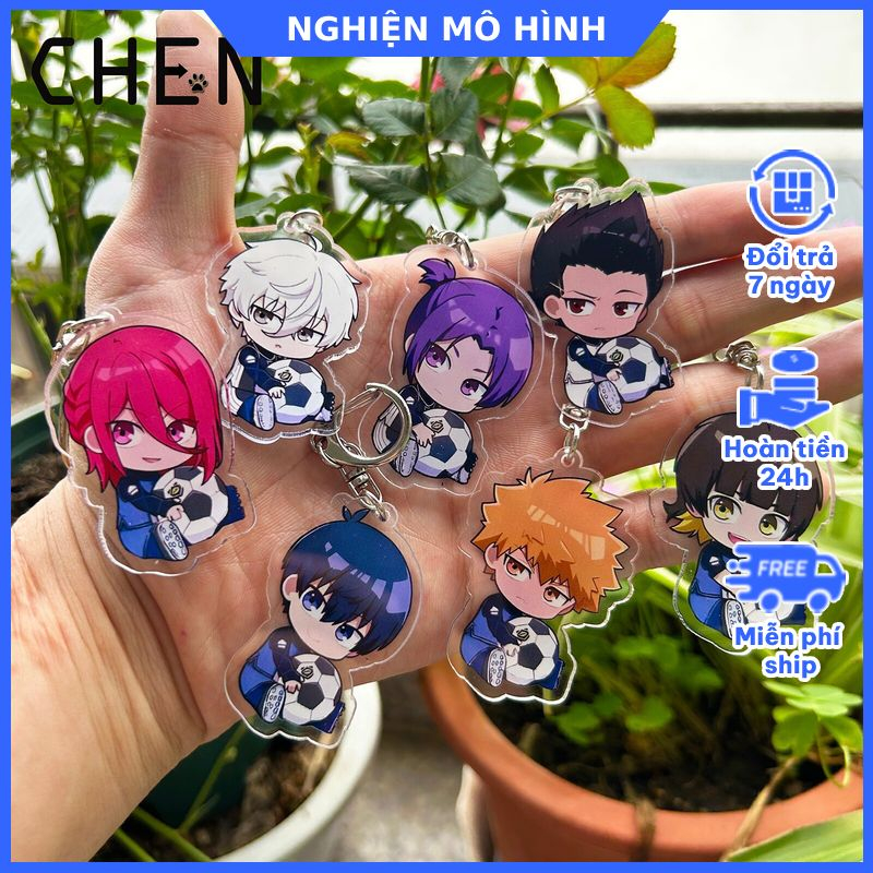 อะคริลิค Blue Lock Isagi Yoichi Hyoma Chigiri Meguru Bachira Kenyu Yukimiya Tabito Karasu Oliver Aik