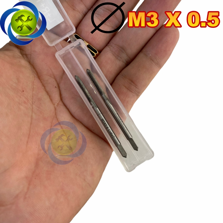 ปลายก๊อก M3 x 0.5 ยี่ห้อ L+R+T ไต้หวัน (ชุด 2 ชิ้น)