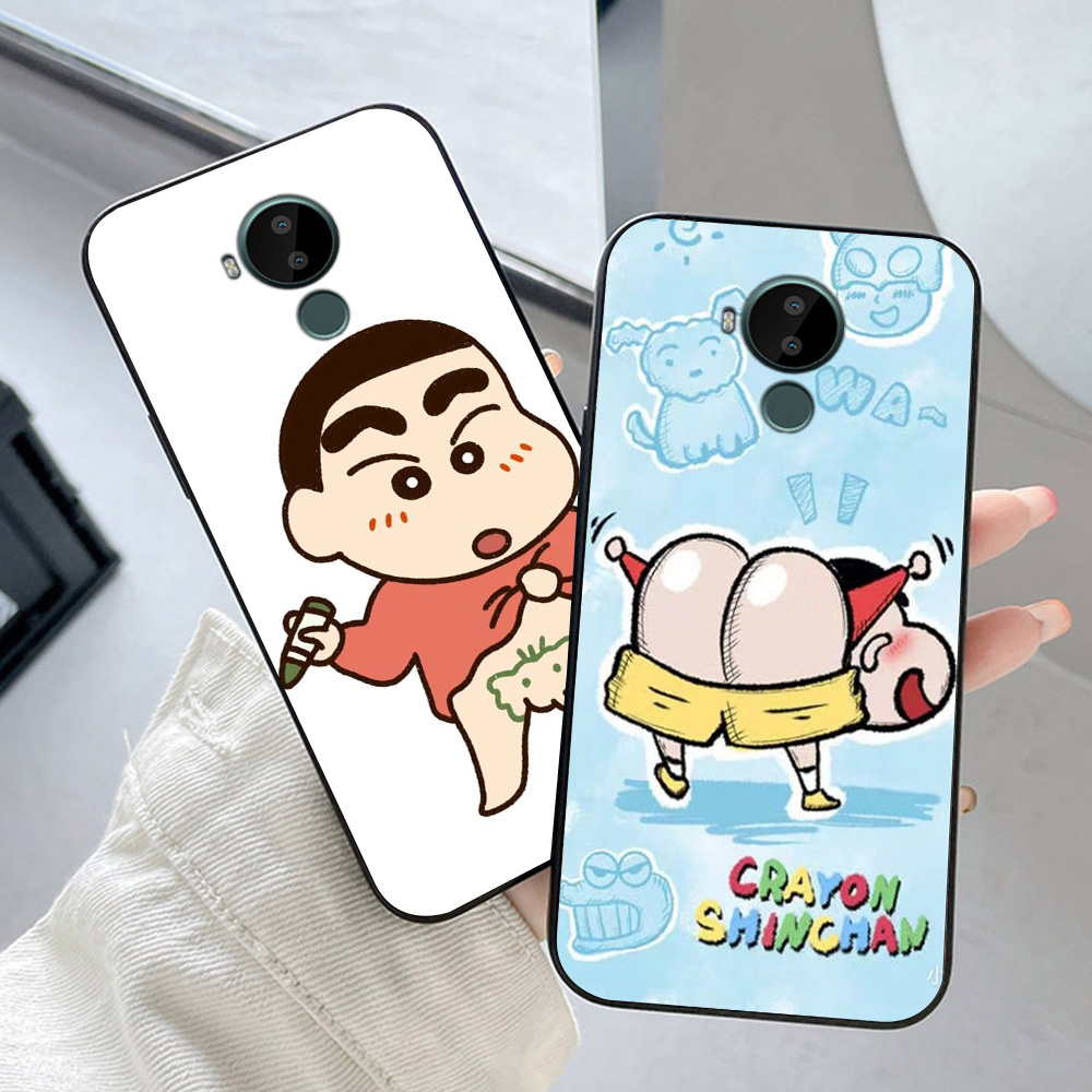 เคส Nokia c20 / nokia c30 / c10 พร้อมพิมพ์ลายเด็กชายดินสอตลก