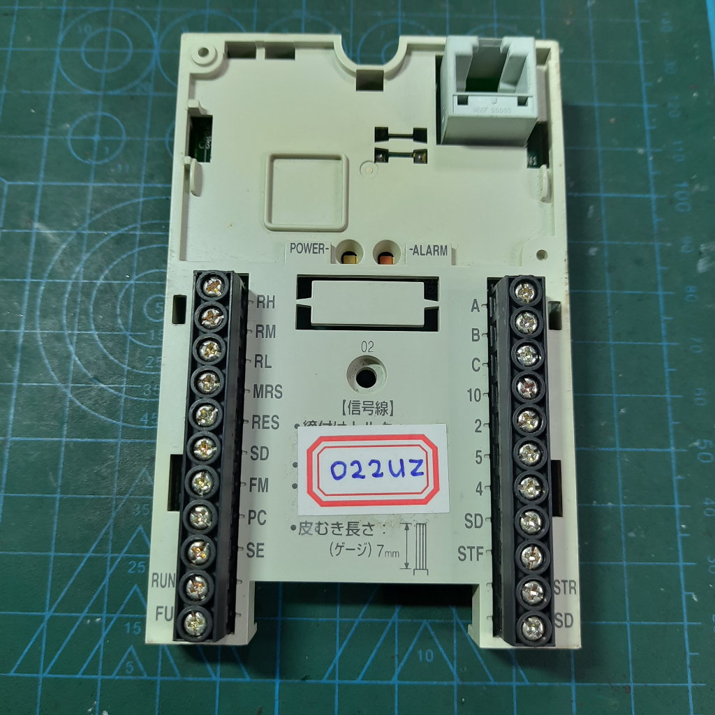 บอร์ด/บอร์ด CPU Mitsubishi Inverter FR-E500 E52CB7.5D BC186A500G54; E52CB7.5E BC186A500G55 ถอดแยกชิ้