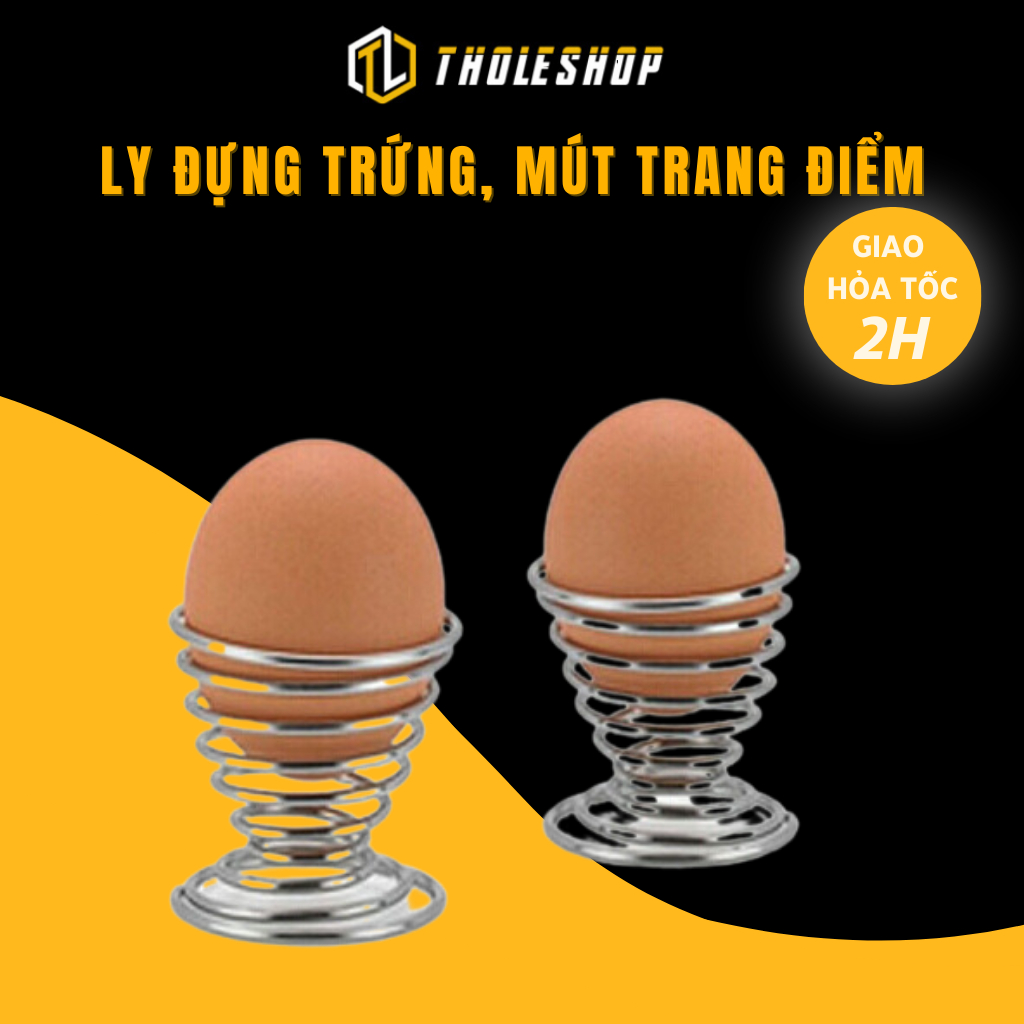 Balut Cup, Egg Holder - Tholeshop 5189 Metal Spiral Foundation Sponge Cup