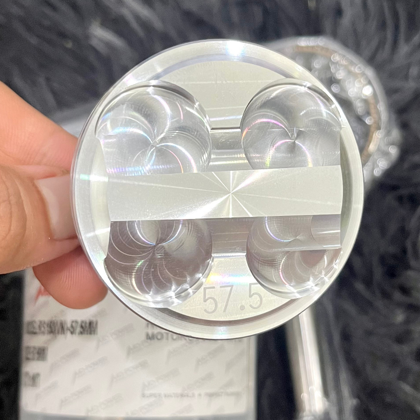 ชุดเต็ม PISTON 57.50MM ( 57 Cos 2 ) K56 ของแท้ Mo-Power สําหรับ RS 150 RSX 150 WINNER SONIC 150