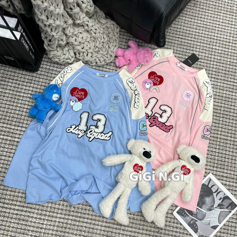 13DE MARZO CARE BEAR LONG SLEEVE DRESS NO. 13