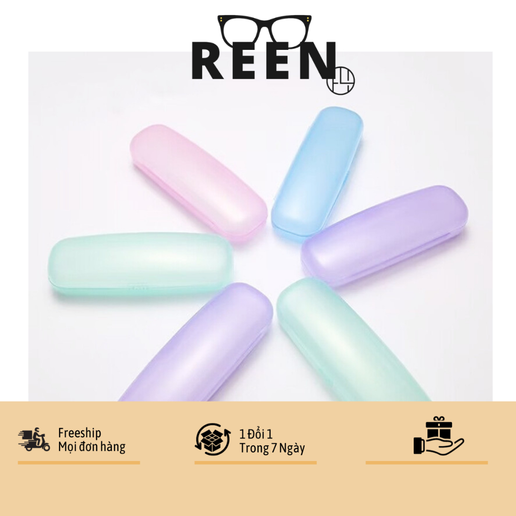 REEN กล่องใส่แว่นตาแบบใส, เคสป้องกันแว่นตา Q03