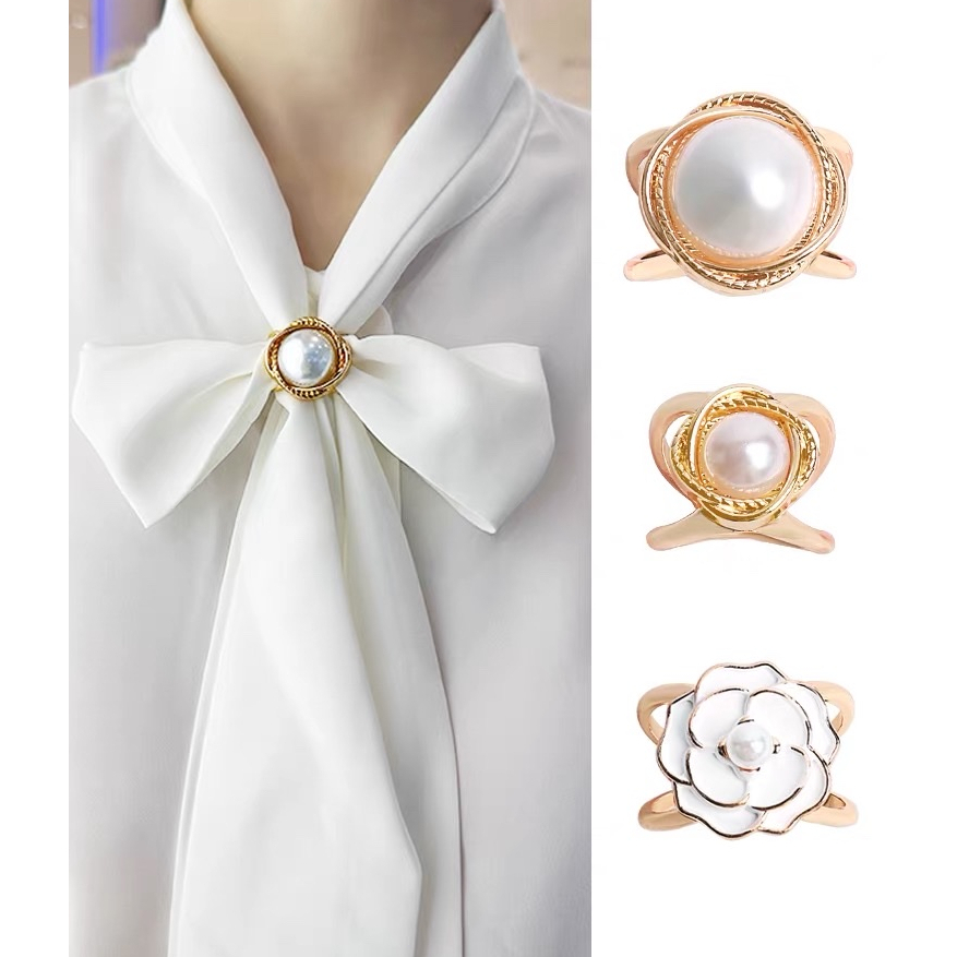 ปุ่มผ้าพันคอผ้าไหม - ปุ่มผ้าพันคอ CA76