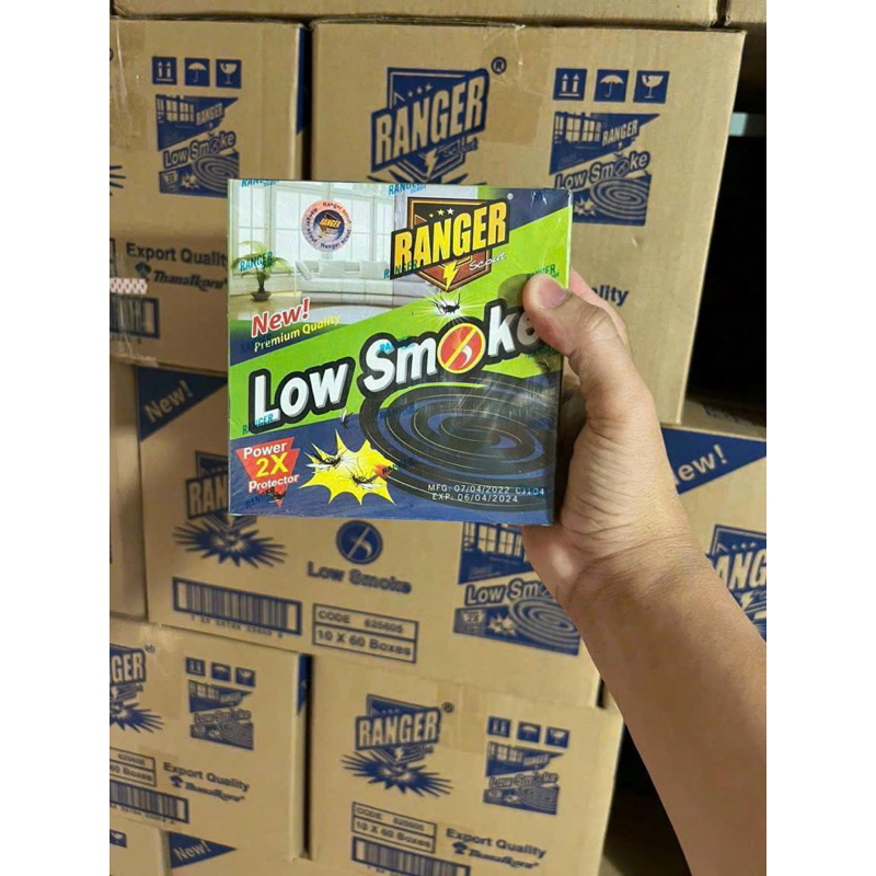 ยาจุดกันยุง Thai Ranger Low Smoke ของแท้