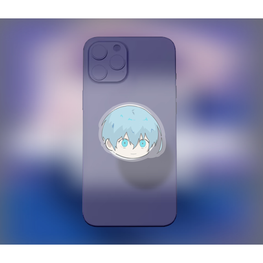 POPSOCKET - GRIPTOK ที่วางโทรศัพท์ตัวละคร chibi BLUR LOCK น่ารัก nlpshop