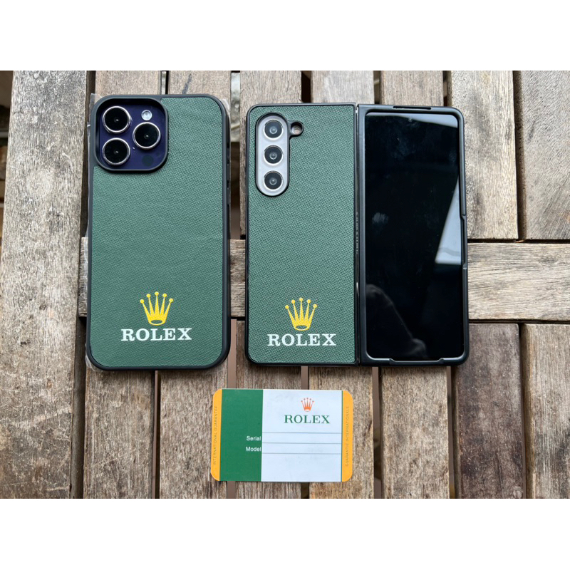 เคส Ro หนังแท้ S25U/ZFold7/6/5/4/Zflip7/6/5/4/Samsung/Ip