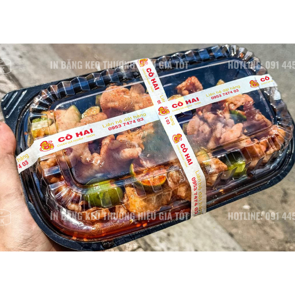 F&B เทปสําหรับถ้วยน้ําและกล่องอาหาร (1F2, 1F5, 1F8)