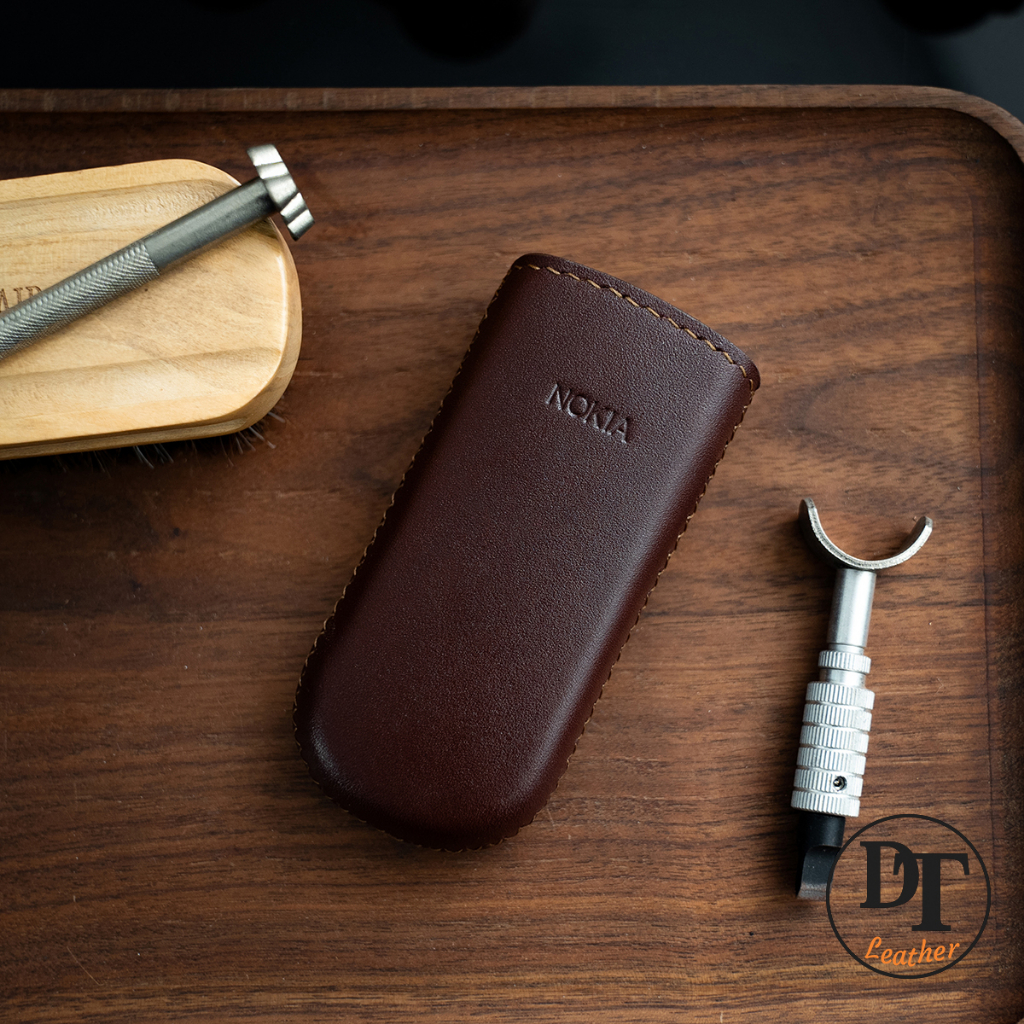 เคสโทรศัพท์หนัง N0KIA 6700, 8800 - สีน้ําตาล - ซองหนัง COW นําเข้า