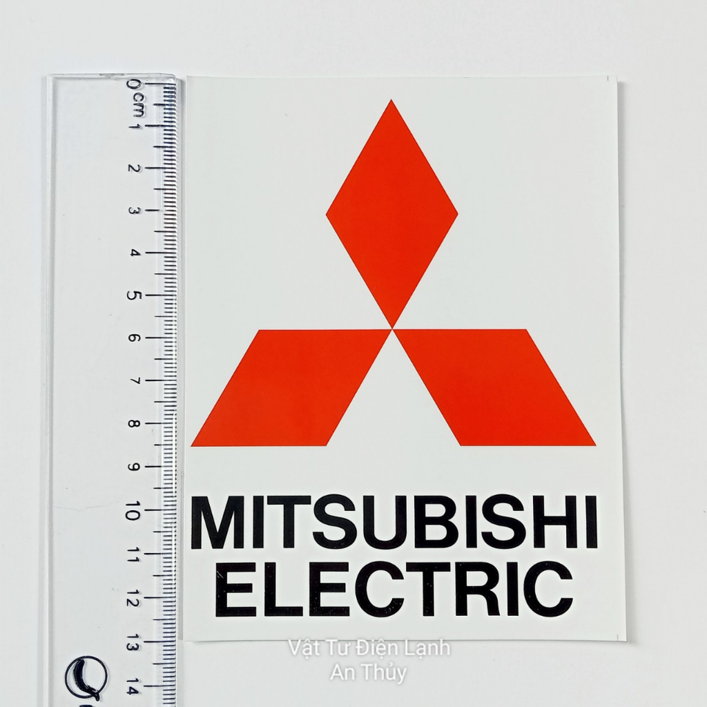 MITSUBISHI คอมโบสติ๊กเกอร์ฮีตเตอร์แอร์ มิตซูบิชิ ไฟฟ้า 10 ชิ้น