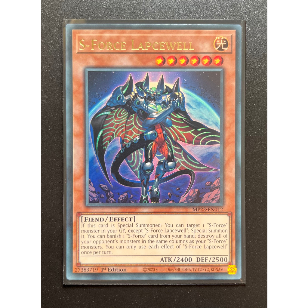 YMS - [การ์ด Yugioh] - [TCG-UK] - MP23-EN012 - S-Force Lapcewell - Ultra Rare