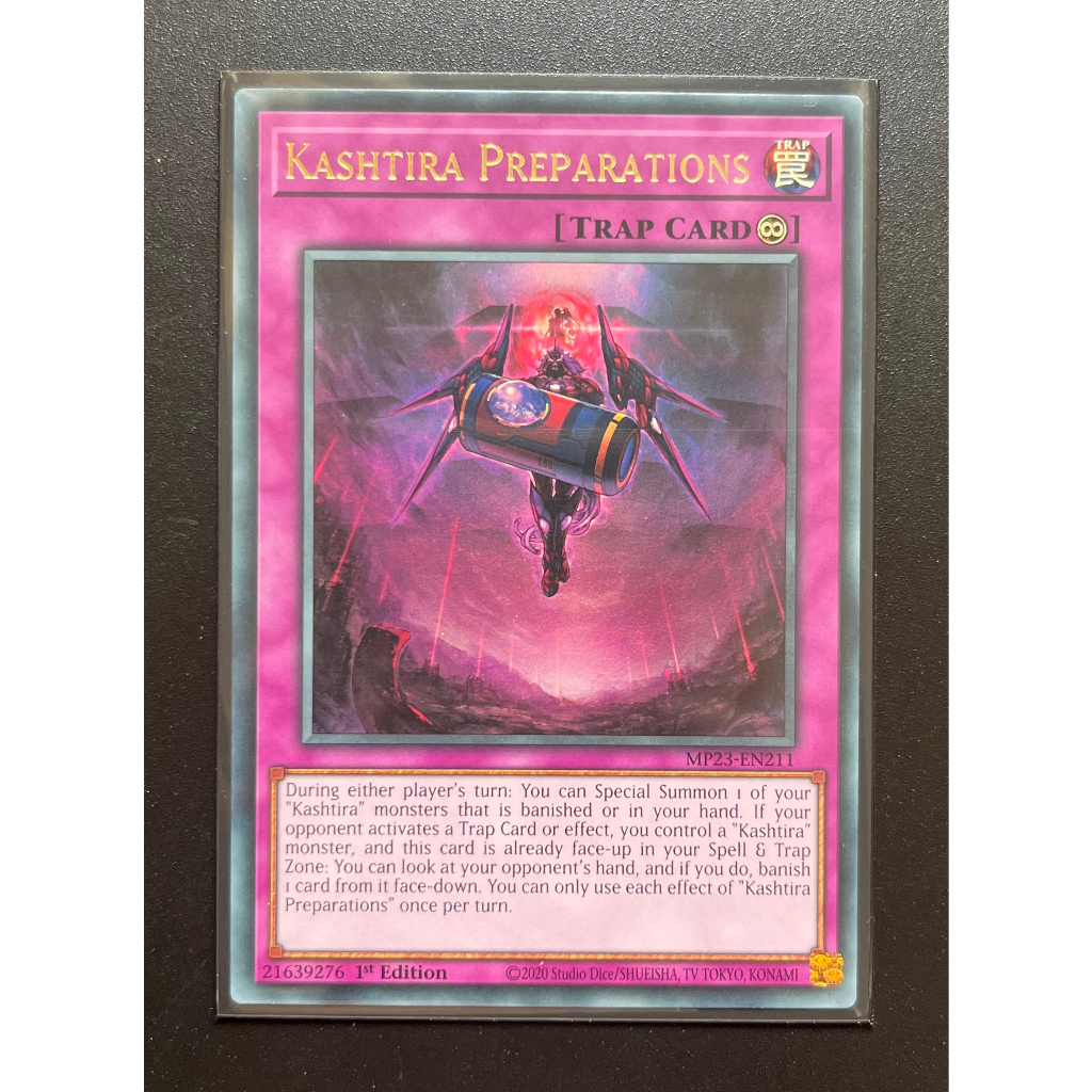 YMS - [การ์ด Yugioh] - [TCG-UK] - MP23-EN211 - การเตรียม Kashtira - หายากมาก