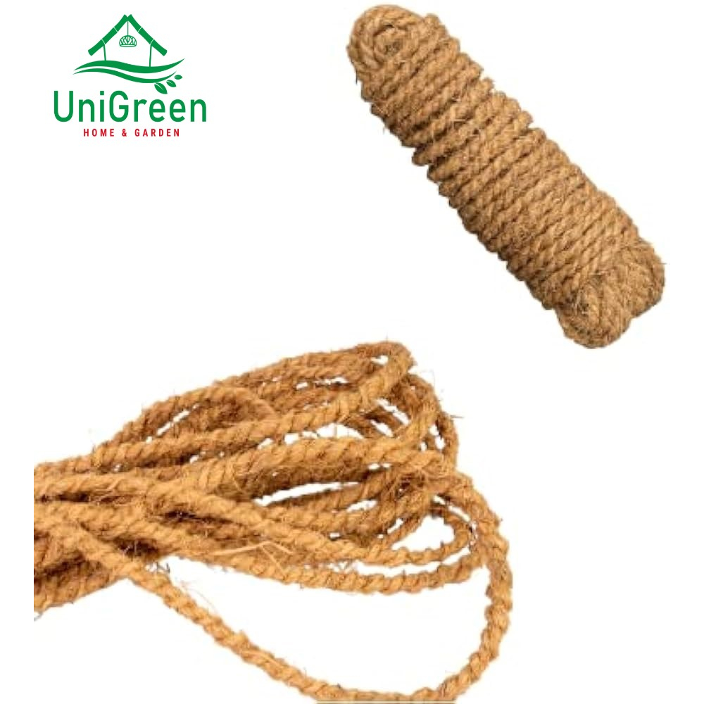 COCONUT FIBER ROPE - COCONUT FIBER THREAD ROLL Ø 5MM X 15 เมตร