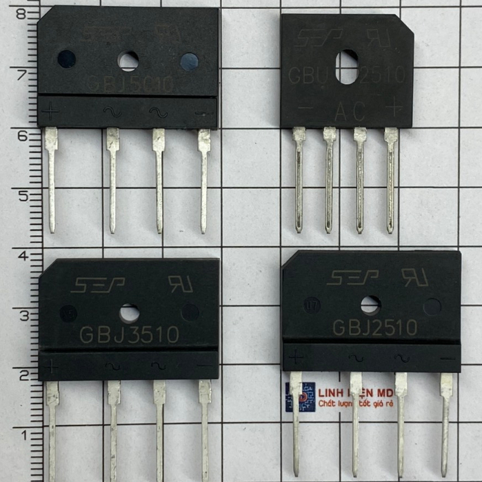 Gbj2510/gbj3510/gbj5010/gbu2510/kbj 2510 25A 1000V Bridge Diode (SEP ของแท้)