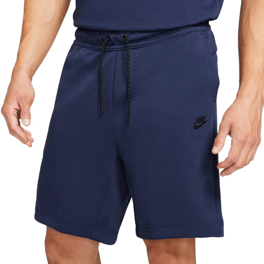 NIKE TECH FLEECE KNIT SHORT - สีฟ้า
