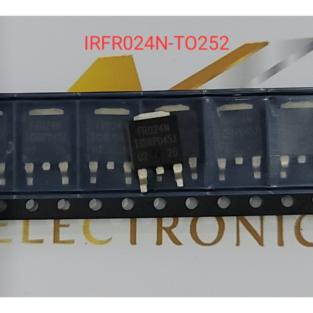 IRFR024N FR024N TO-252 55V 17A N - Chanel Mosfet ของแท้ 100% (ชิ้น)