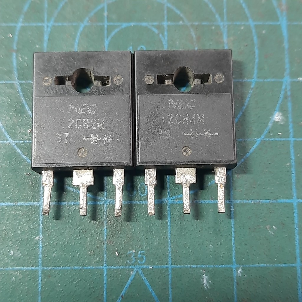 Diode Fast recovery 12CH2M 12A 200V; 12CH4M 12A 400V TO-3Pn ถอดแยกชิ้นส่วนเครื่อง (ทดสอบ OK)