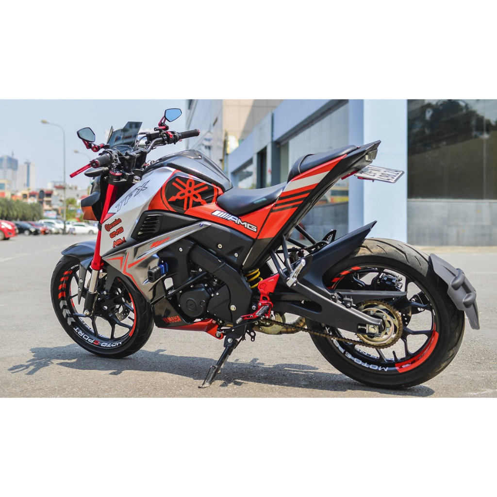 TFX 150 สติ๊กเกอร์ฝากระโปรงรถยนต์ รุ่น TFX03 | TFX TFX TFX | วัสดุรูปลอก 3 ชั้น กันน้ํา กันรอยขีดข่ว