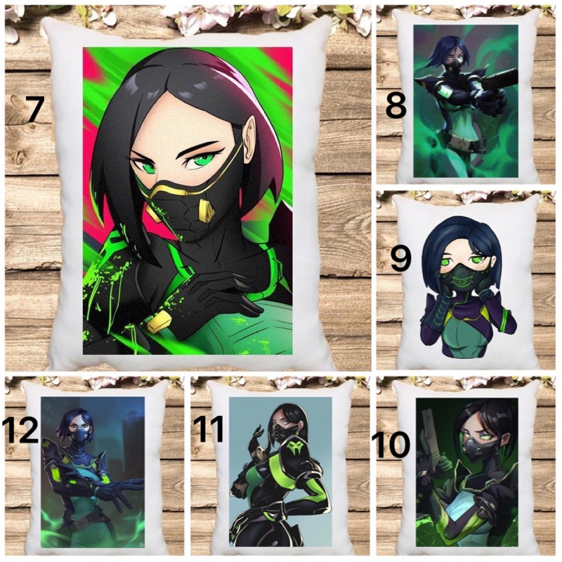 Viper Game Valorant หมอน 50 ซม. / หมอนเกม Viper valorant strategy fps