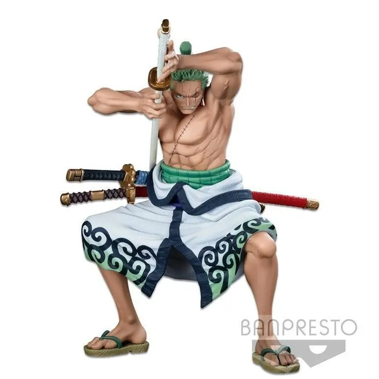 [OP1] โมเดลวันพีซของแท้ - Roronoa Zoro - BWFC x SMSP