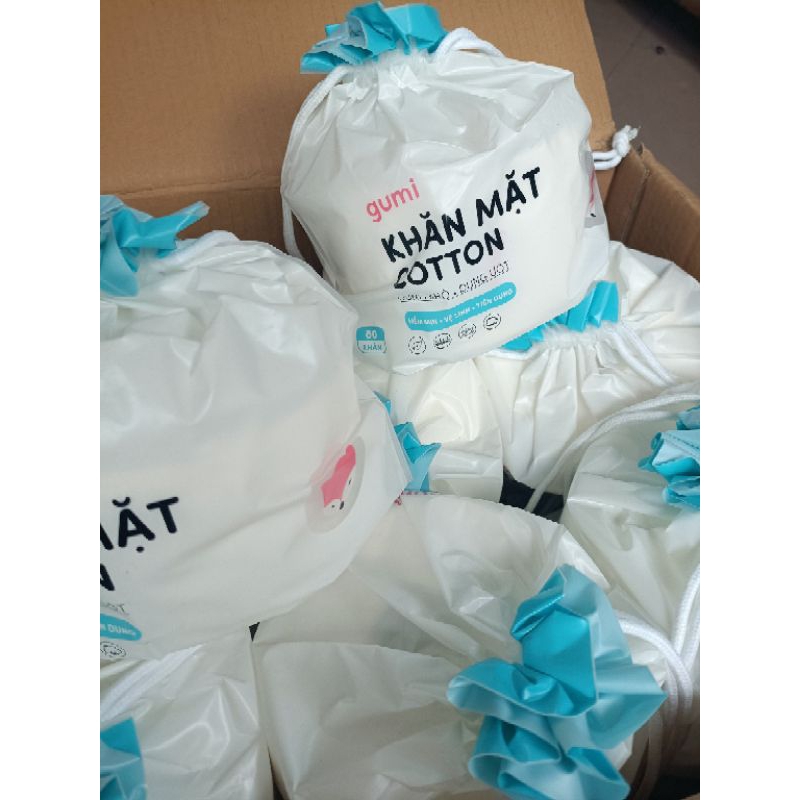 ผ้าเช็ดหน้าผ้าฝ้าย Gumi
