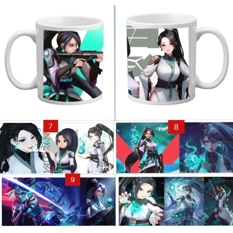 แก้วน้ําเกม Sage / แก้วเกมกลยุทธ์ Sage Valorant