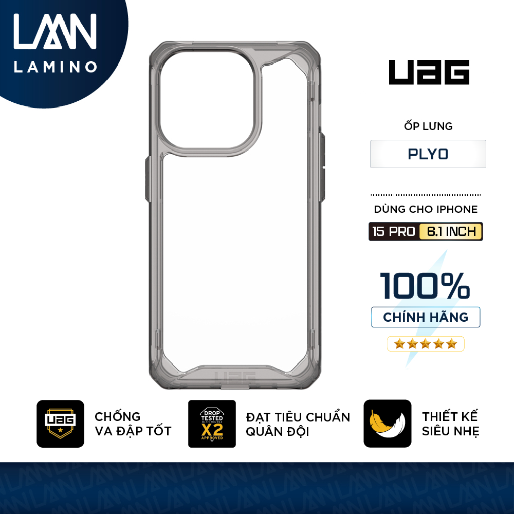 UAG Plyo เคสกันกระแทกสําหรับ iPhone 15 Pro [6.1 INCH]