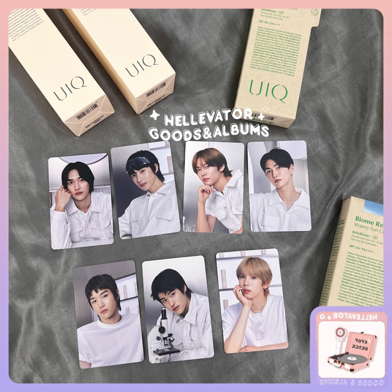 ของแท้ Riize UIQ Get A การ์ดมุมกลุ่มกีต้าร์